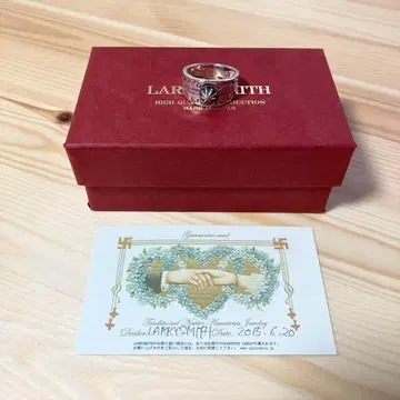 라 Larry Smith 반지 새상품급