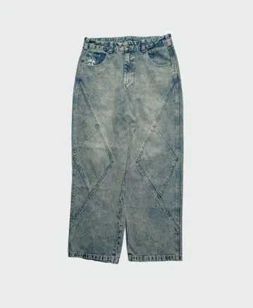 즉시 완판! ANTIMID CROSS DENIM - Blue S 사이즈