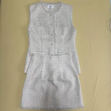 썸머 트위드 셋업 큐롯