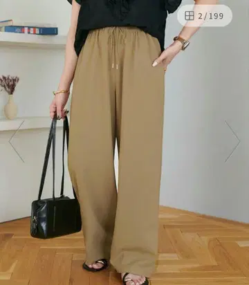 -3kg 날씬해 보이는! 드레이프감 이지 팬츠