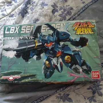 미조립품 골판지 전기 LBX 시서펜트 프라모델 반다이