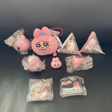 빤쮸토끼 묶음 판매 피규어 마스코트 반지 키링