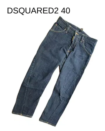 새상품급 DSQUARED2 입체 재단 데님 40
