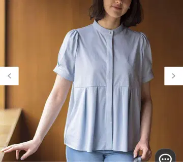 플레팅 천축 5부 소매 티셔츠 쿠미쿄쿠