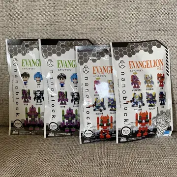 에반게리온 nanoblock 4세트 미개봉