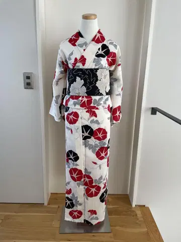 세탁 가능한 유카타 세오알파 여름 기모노 부쇼안 유카타