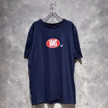 [무료배송] 택 포함 미사용 새상품 VANS 반스 로고 프린트 티셔츠