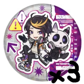 NIJISANJI Buddy Mode 어둠의 슈 SD 캔뱃지