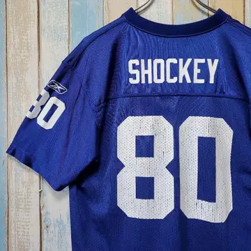 525 리복 NFL 미식축구 게임 셔츠 뉴욕 자이언츠 M 상당