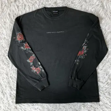 edhardy 에드하디 롱T L 사이즈 사이드 로고 장미 29