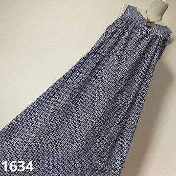 유카타 리메이크 원피스 1634 유카타 옷감 넉넉한 원피스 롱 기장