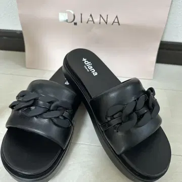 다이애나 슬라이드 샌들 23cm M