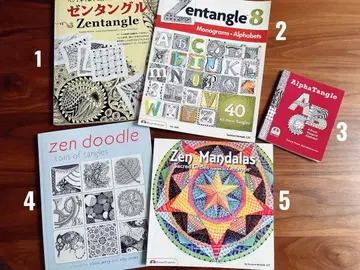 Zentangle 젠탱글 세트 zen doodle