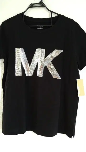 MICHAELKORS 스팽글 로고 티셔츠 미사용 새상품 M 사이즈