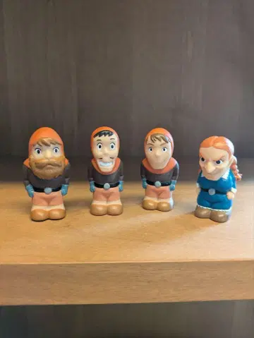 천공의 성 라퓨타 손가락 인형 지브리 4개 세트