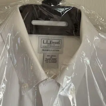 [ L.L.Bean ] 엘엘빈 버튼 다운 반팔 셔츠 화이트