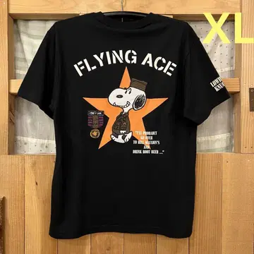 새상품 SNOOPY 스누피 자수 반팔 티셔츠(XL)