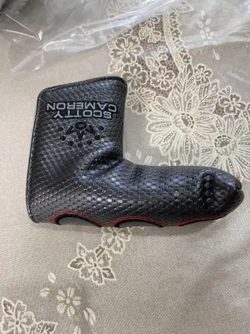 새상품급 Scotty Cameron 퍼터용 골프헤드커버 블랙