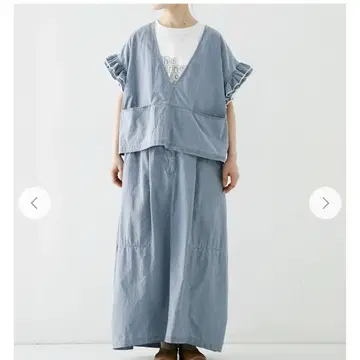 nest Robe 덩거리 V넥 베스트