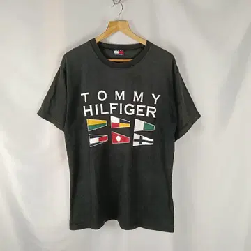TOMMY HILFIGER BIG 로고 국기 T셔츠 B3344