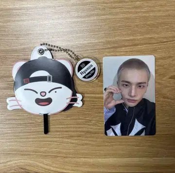 Straykids 현진 트레이딩 카드 미니 부채 지니레트