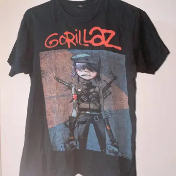 Gorillaz 고릴라즈 티셔츠 빈티지 구제 의류