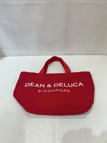 DEAN & DELUCA 토트백 빨간색 싱가포르