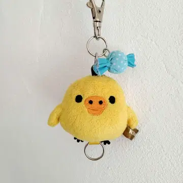 [레어] 키이로이토리 릴 키홀더 봉제인형