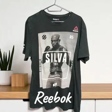 Reebok SILVA 티셔츠 블랙 L 사이즈