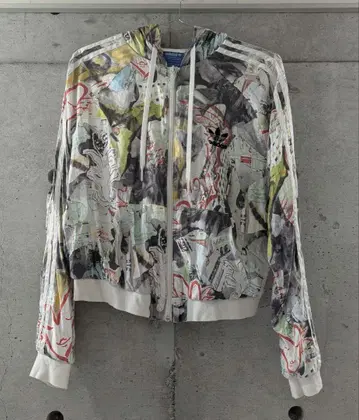adidasoriginals x TOPSHOP 콜라보 집업 후드티