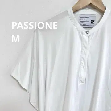[새상품급] PASSIONE 파시오네 M 블라우스 돌먼 코튼 38