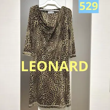 LEONARD 프린트 원피스