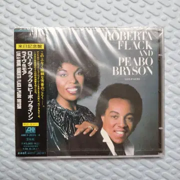 CD 로버타 플랙 & 피포 브라이슨 / 라이브 & 모어