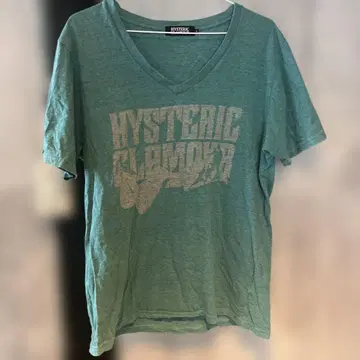 HYSTERIC GLAMOUR 티셔츠 L 사이즈 그린