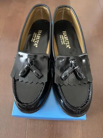 HARUTA 4515 블랙 24 EE 로퍼