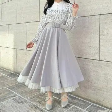 파니에 서큘러 스커트 앙아나더 앙제라스 핀트