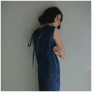 YANUK x ETRE TOKYO I-Line Denim Dress