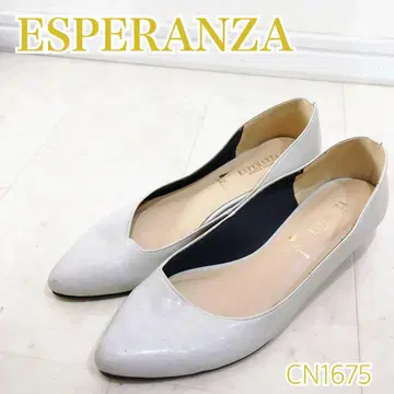ESPERANZA 에스페란자 로우힐 아몬드 토우 펌프스