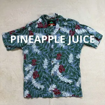 PINEAPPLE JUICE 알로하 셔츠 80s 90s 빈티지
