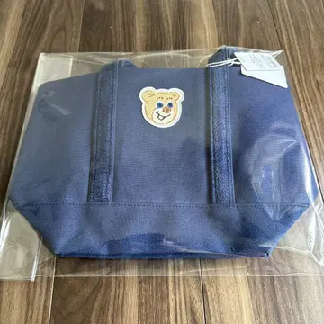 러브라리 바이 페이 올드 테디 와펜 토트백 네이비