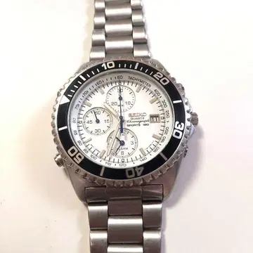 세이코 SEIKO 크로노그래프 쿼츠 7T32-7C20 (작동 중)