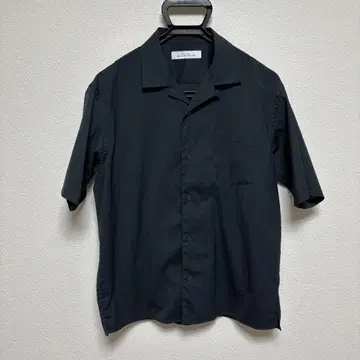 green label relaxing 워셔블 트로 오픈 카라 셔츠