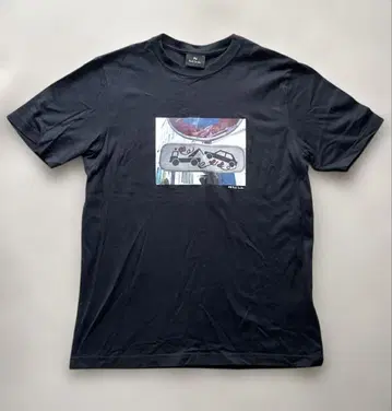 Paul Smith 블랙 T셔츠 자동차 디자인