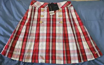 Tommy Hilfiger 체크 무늬 스커트