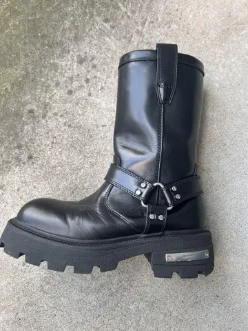 eytys DOMINIQUE LEATHER BLACK