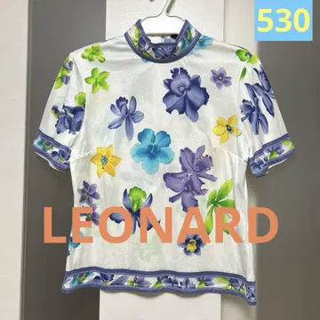LEONARD 하이넥 티셔츠