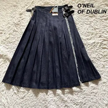[미사용] O'NEIL OF DUBLIN 플리츠 스커트 아일랜드 제