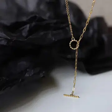No.701 two chains toggle necklace: 목걸이