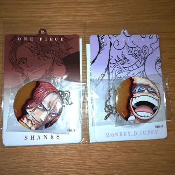 ONE PIECE 캔뱃지 특제 홀더 컬렉션 샹크스 루피