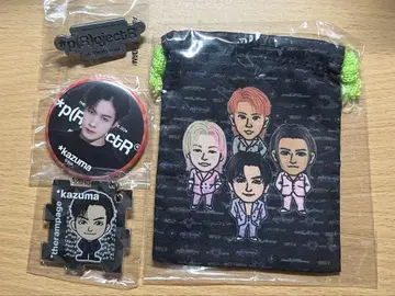 카와무라 카즈마 캔뱃지 가챠 굿즈 세트